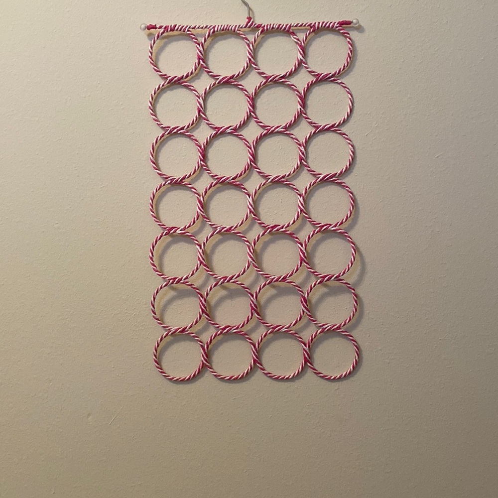 Scarf hanger or can be used otherwise
